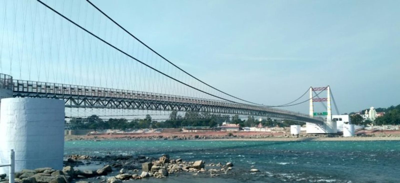 В Ришикеше открыт новый трехполосный мост Рам Джула